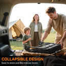 Outsunny 62L Festival Trolley, 120kg Heavy Duty Folding Trolley Cart