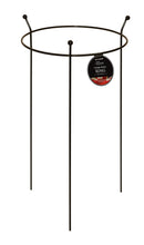 2 Pack Of Tom Chambers Cottage Heavy Duty Black Metal Steel Herbaceous Garden Plant Support Ring Large 80cm X 45cm
