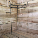 80cm X 45cm Large Cottage Heavy Duty Black Metal Herbaceous Garden Plant Support Grow Through