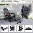 Set of 2 Adirondack Lounge Patio Chairs