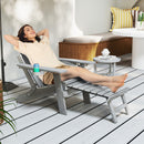 Set of 2 Adirondack Lounge Patio Chairs