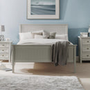 HARBOR BED - DOVE GREY