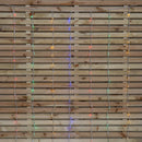 1.5m x 2m Light up Cascading Christmas Curtain Light with 240 Multi-Coloured LEDs