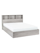 Bali Ottoman Storage 90cm Single Bed - Grey Oak