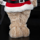 40cm Plush Standing Teddy Santa Christmas Decoration