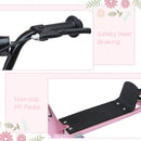 HOMCOM Teen Push Scooter - Pink