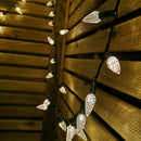 7.5m 150 LED Multi-action Pine Cone Christmas Lights in Warm White