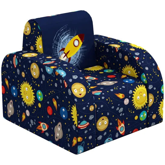 AIYAPLAY Kids Armchair, Foldable Toddler Chair for Bedroom