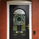 40cm Snow Tips Christmas Door Wreath for Indoor / Outdoor