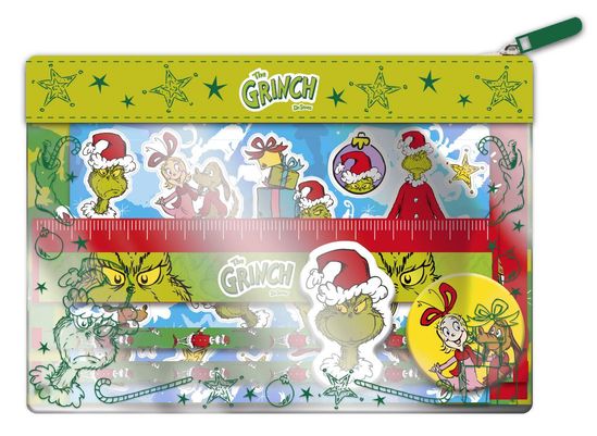Grinch Diamond Stationery