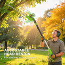 Outsunny 2.6m Corded Extendable Hedge Trimmer with 90 Adjustable Head