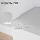 HOMCOM Sit-On Shoe Storage Unit W/ Hidden Compartment Handles