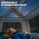 Outsunny Camping Tent 3000mm Waterproof 4-6  Person Green