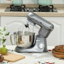 HOMCOM Electric Stand Mixer, 4.5L Food Mixer with Dough Hook, Whisk
