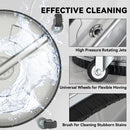 Outsunny 13" Pressure Washer Surface Cleaner with 4 Wheels