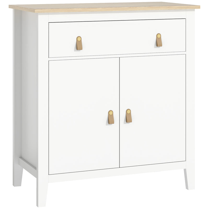 HOMCOM Sideboard With Drawer, Adjustable Shelf For Living Room