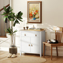 HOMCOM Sideboard With Drawer, Adjustable Shelf For Living Room