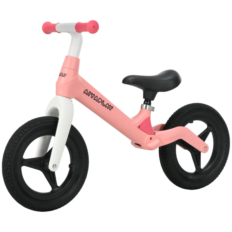 AIYAPLAY Balance Bike for Ages 30-60 Months -Pink