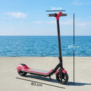 SPORTNOW Electric Scooter, Lightweight E Scooter With LED Display, Pink