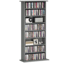 HOMCOM CD Storage Unit DVD Tower Blu-ray Storage Shelf For Living Room