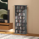 HOMCOM CD Storage Unit DVD Tower Blu-ray Storage Shelf For Living Room