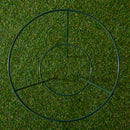 Tom Chambers Urban Green Conical Garden Plant Support Ring 30cm -  Medium