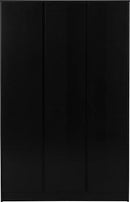 MALVERN 3 DOOR WARDROBE - BLACK