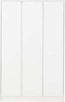 MALVERN 3 DOOR WARDROBE - WHITE