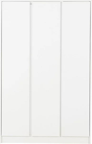 MALVERN 3 DOOR WARDROBE - WHITE
