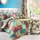 D & D Marinelli Bedspread in Teal