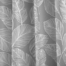 Fusion Matteo Eyelet Curtains in Grey