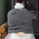 40cm Large Grey Gonk with Bobbly Hat Christmas Decoration