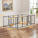 PawHut 2 Piece Expansion Pack Dog Pen for 100cm High Animal Pen