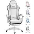 Vinsetto Racing Style Gaming Chair With Reclining Function Footrest, Grey