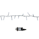 18.7m 750 LED TreeBrights Christmas String Lights with Timer in White on Clear Cable