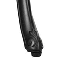 Outsunny 3 Piece Patio Bistro Set Outdoor Table Set With Umbrella Hole White