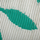1.5m x 2.1m Green Leaves Large Outdoor Alfresco Patio Rug Mat