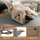 HOMCOM Power Lift Recliner Chair for Elderly w/ Remote Control