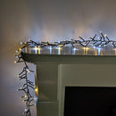 720 LED 9.3m Premier Clusterbrights Indoor Outdoor Multifunction Mains Operated Christmas Cluster Lights with Timer in Cool & Warm White Mix