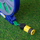 15m Lay-Flat Garden Hose Pipe with Storage Cassette