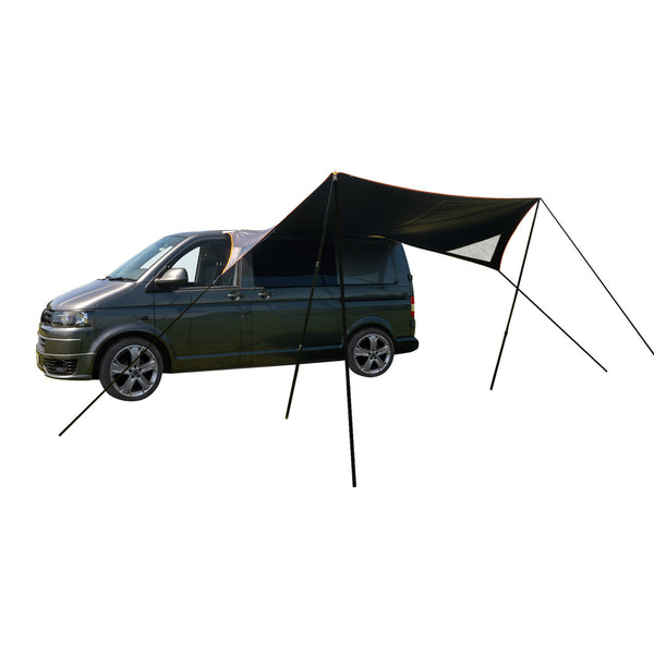 Modern Shade Campervan Canopy - Orange