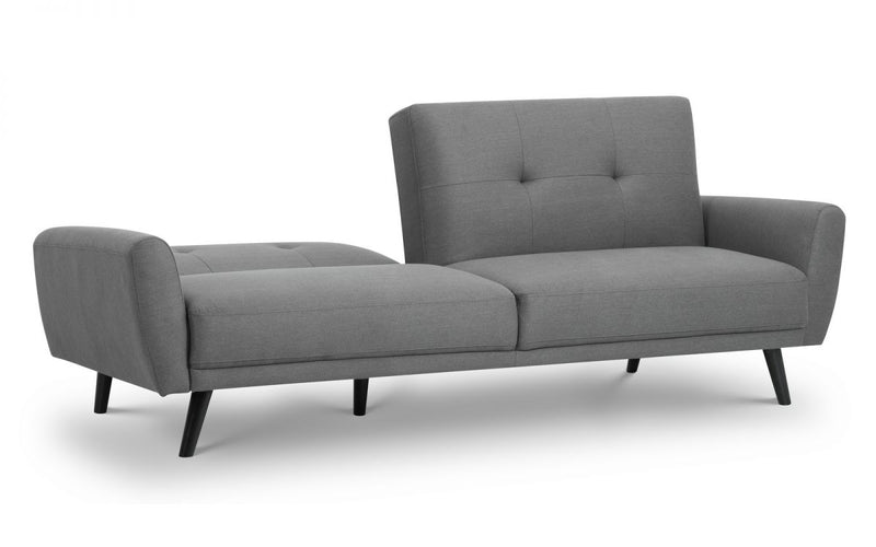 Monza Fabric Sofa Bed - Grey