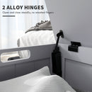 HOMCOM Storage Chest with 2 Safety Hinges, Storage Bench for Living Room