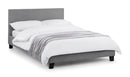 Rialto 150cm King Bed - Light Grey