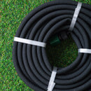 15m x 12.5mm Porous Garden Flower Bed Soaker Hose Pipe