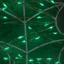 42cm x 44cm Light up Christmas Holly and Berries Dewdrop Silhouette with Twinkling LEDs