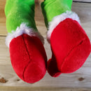 32cm Door Hanging Laughing Elf Animated Indoor Christmas Decoration