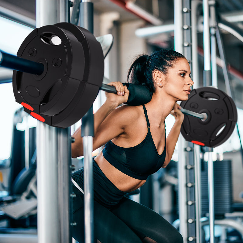 SPORTNOW Olympic Weight Plates Set for Home Gym