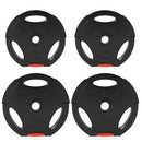 SPORTNOW Olympic Weight Plates Set For Home Gym