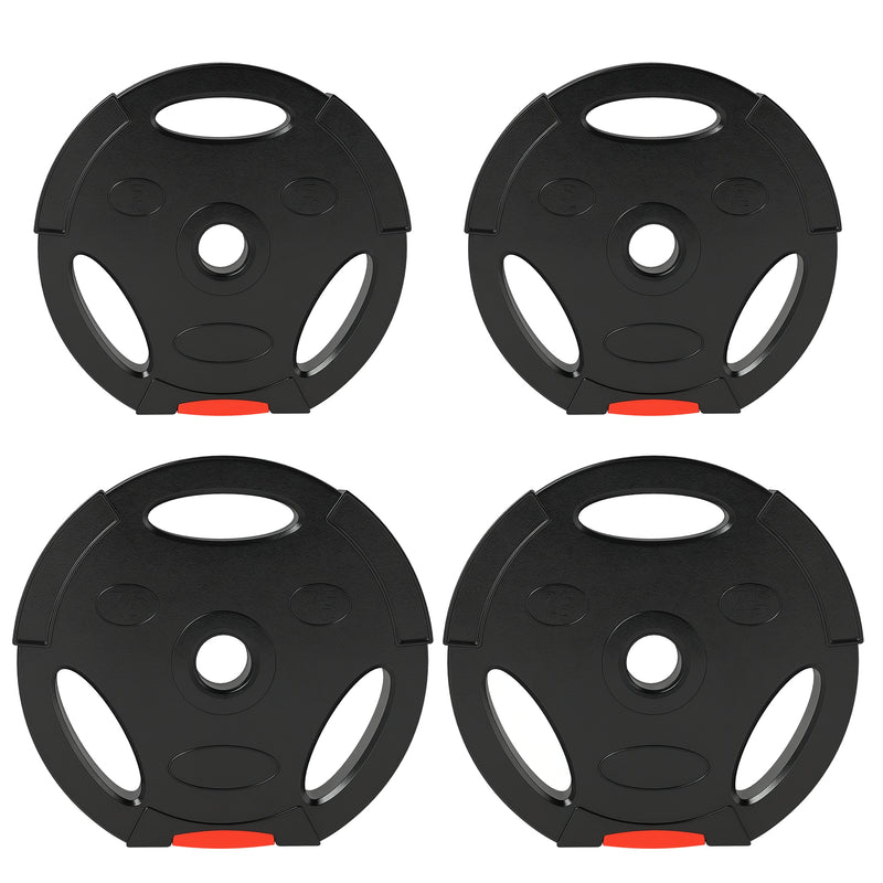 SPORTNOW Olympic Weight Plates Set for Home Gym